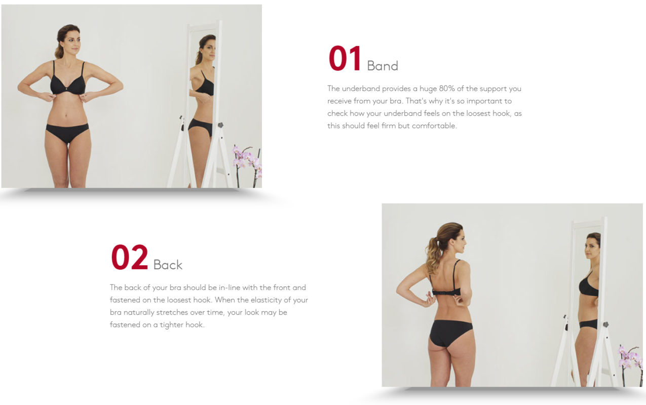 7 STEPS - TO HELP YOU FIND THE PERFECT FITTING BRA