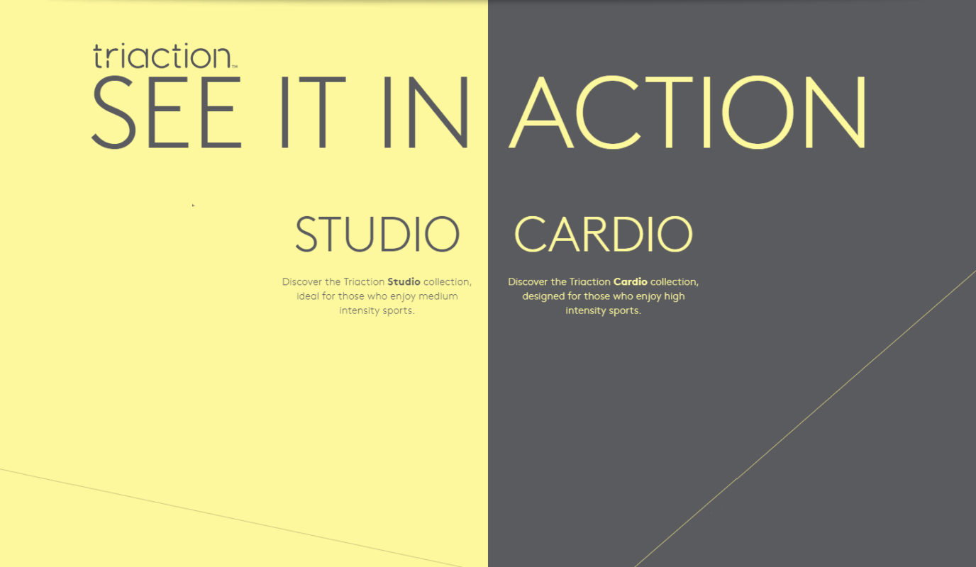 SEE IT IN ACTION Cardio Triaction